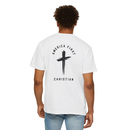 "America First Christian" #05, Unisex T-shirt (Light Colors)