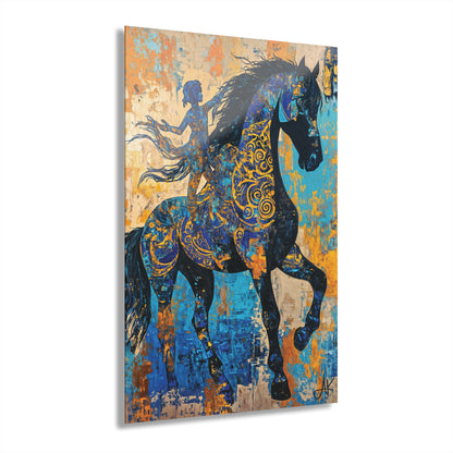 "Unbridled Freedom", Fine Art Acrylic Wall Prints (French Cleat Hanging)