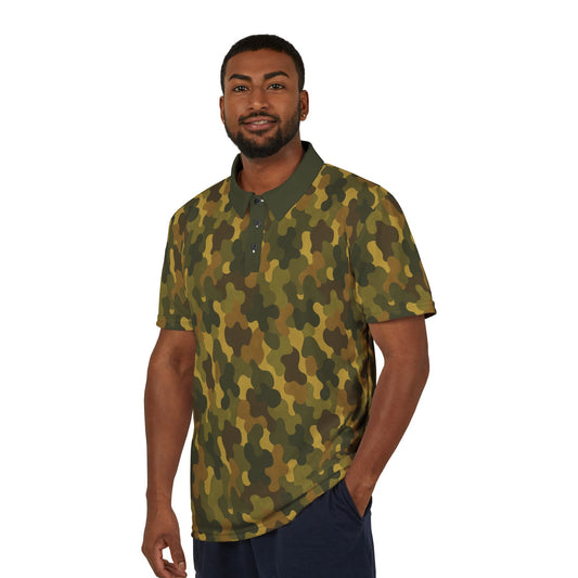 "SASR Day-Ops Camouflage" Unisex Polo Shirt (SASR Green Collar)