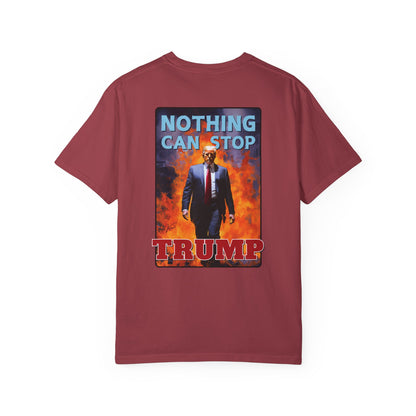 "Nothing Can Stop Trump", Unisex T-shirt (Light Colors)
