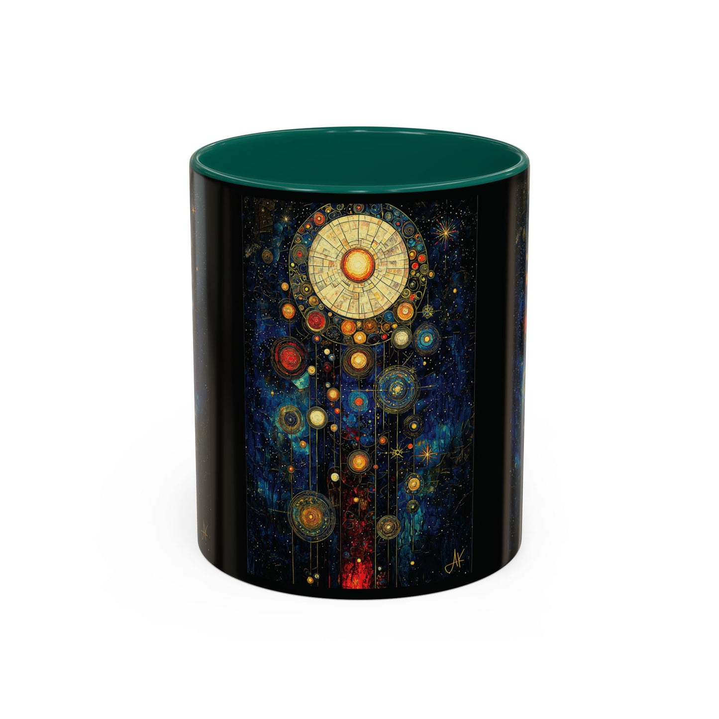 "Ancient Connection to God", Colorful Mugs (11oz, 15oz)