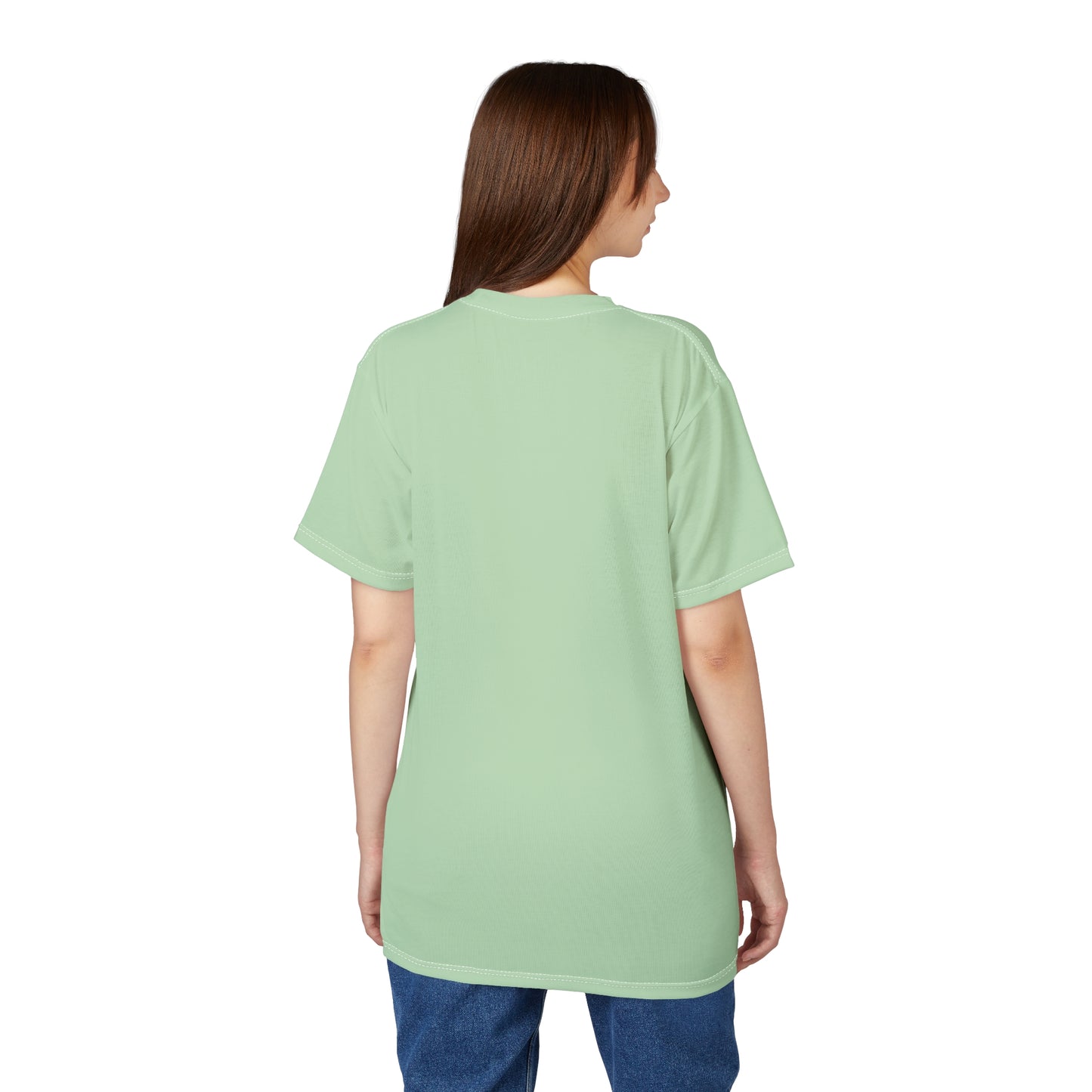 "Intelligent Conversation", Unisex T-shirt (Mint Gloss)