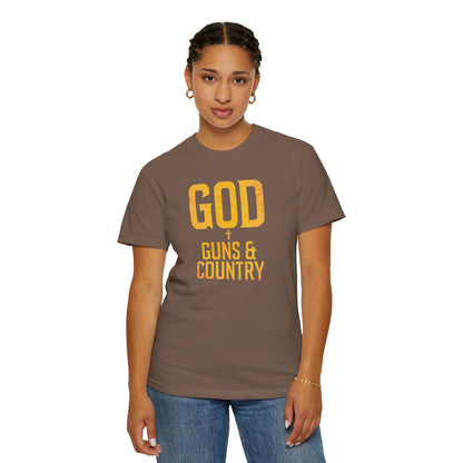 "God Guns & Country" #02, Unisex T-shirt