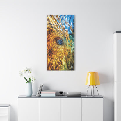 "Tide Hollow – Eye of the Coast", Fine Art Matte Canvas, Stretched, 1.25"
