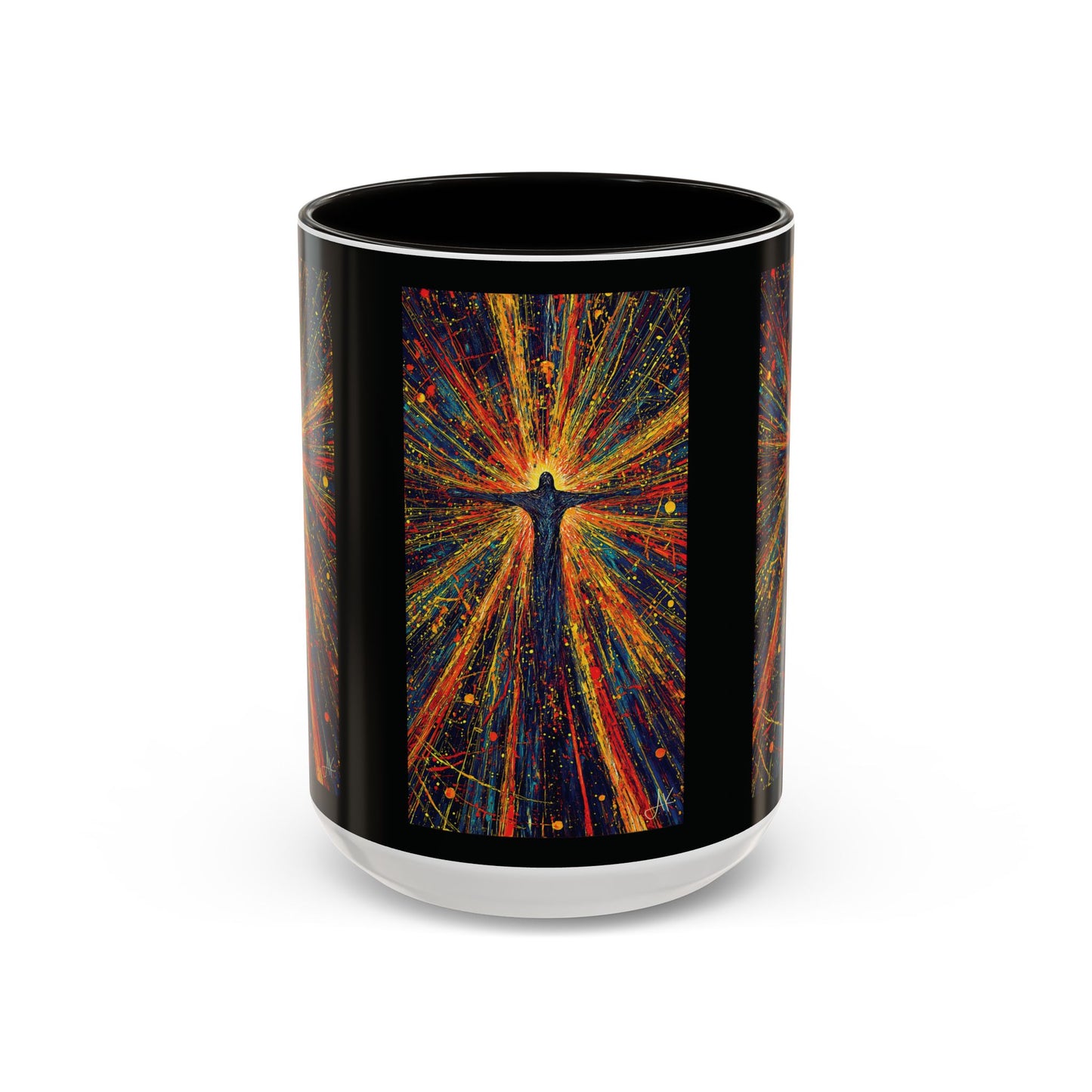 "Born Again in His Radiance - Isaiah 60:1", Colorful Mugs (11oz & 15oz)