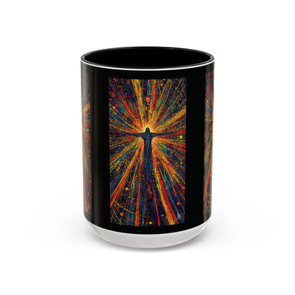 "Born Again in His Radiance - Isaiah 60:1", Colorful Mugs (11oz & 15oz)