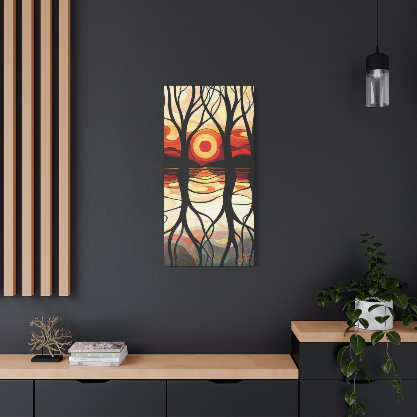 "Liminal Twilight", Fine Art Matte Canvas, Stretched, 1.25"