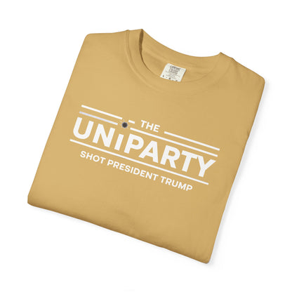 "The Uniparty Shot President Trump" #03, Unisex T-shirt