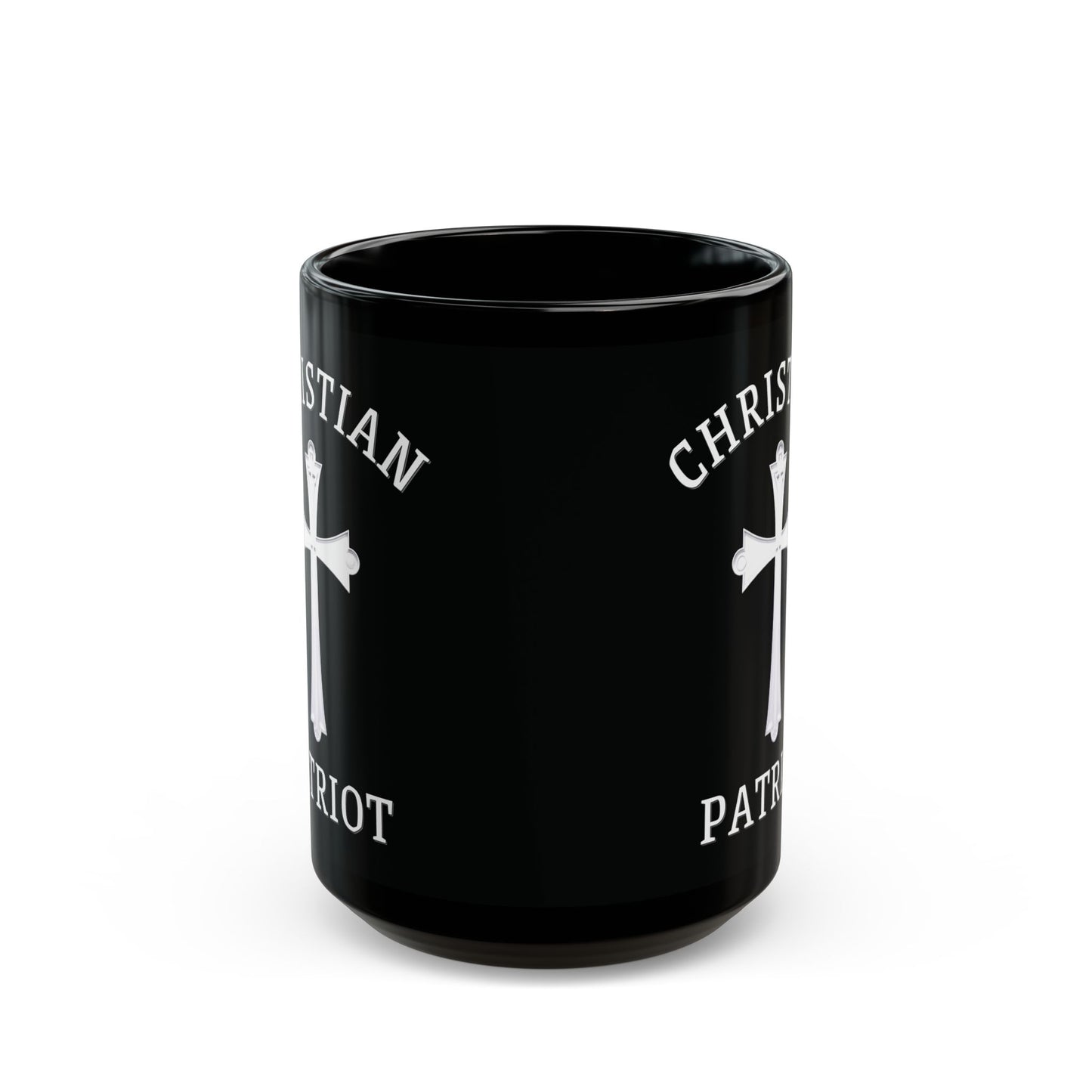 "Christian Patriot" #04, Black Mug (11oz & 15oz)