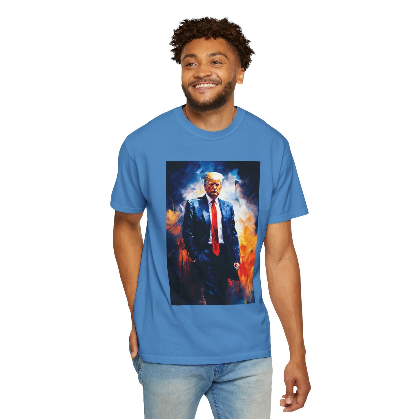 "Trump Portrait" #22, Unisex T-shirt (Light Colors)