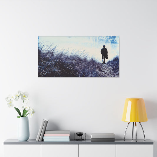 "One Never Walks Alone", Classic Stretched Canvas Fine Art Print