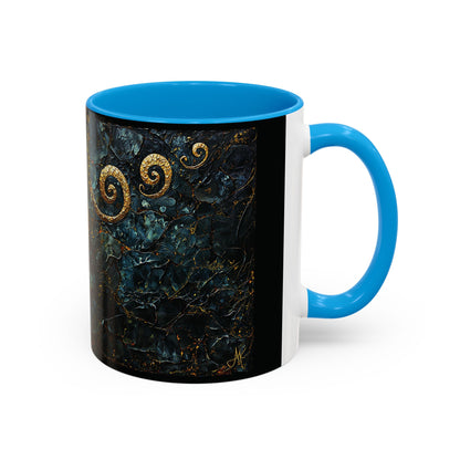 "From Stone to Savior's Light", Colorful Mugs (11oz, 15oz)