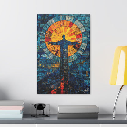 "Alpha and Omega - Revelation 22:13", Stretched Classic Canvas Fine Art Print