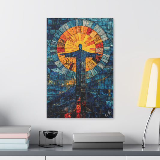 "Alpha and Omega - Revelation 22:13", Stretched Classic Canvas Fine Art Print