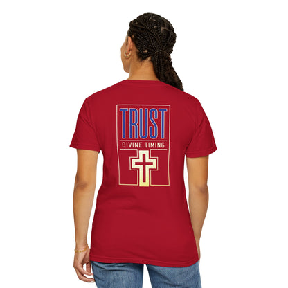 "Trust Divine Timing" #01, Unisex T-shirt