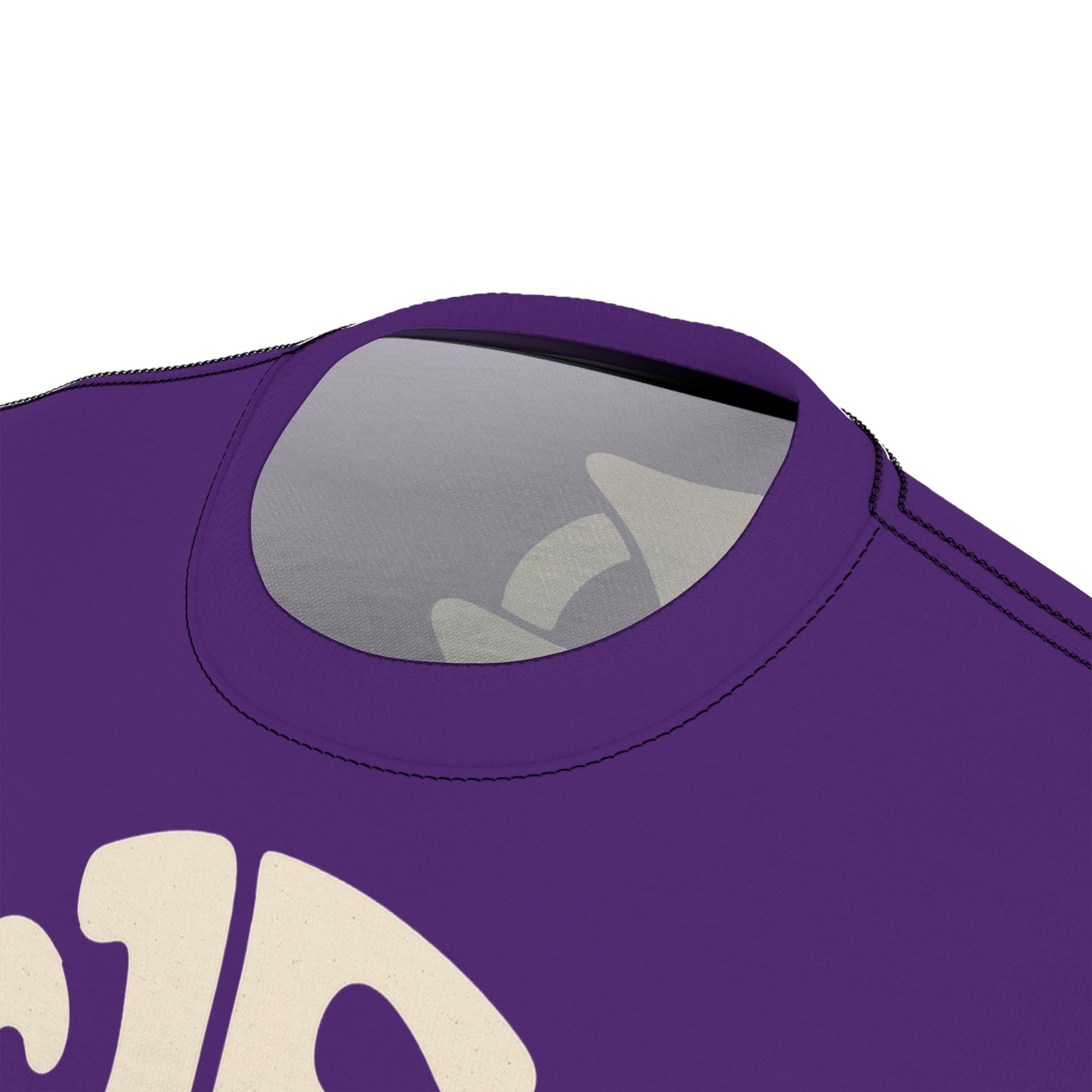 "Retro Jesus", Unisex T-shirt (Spanish Violet)