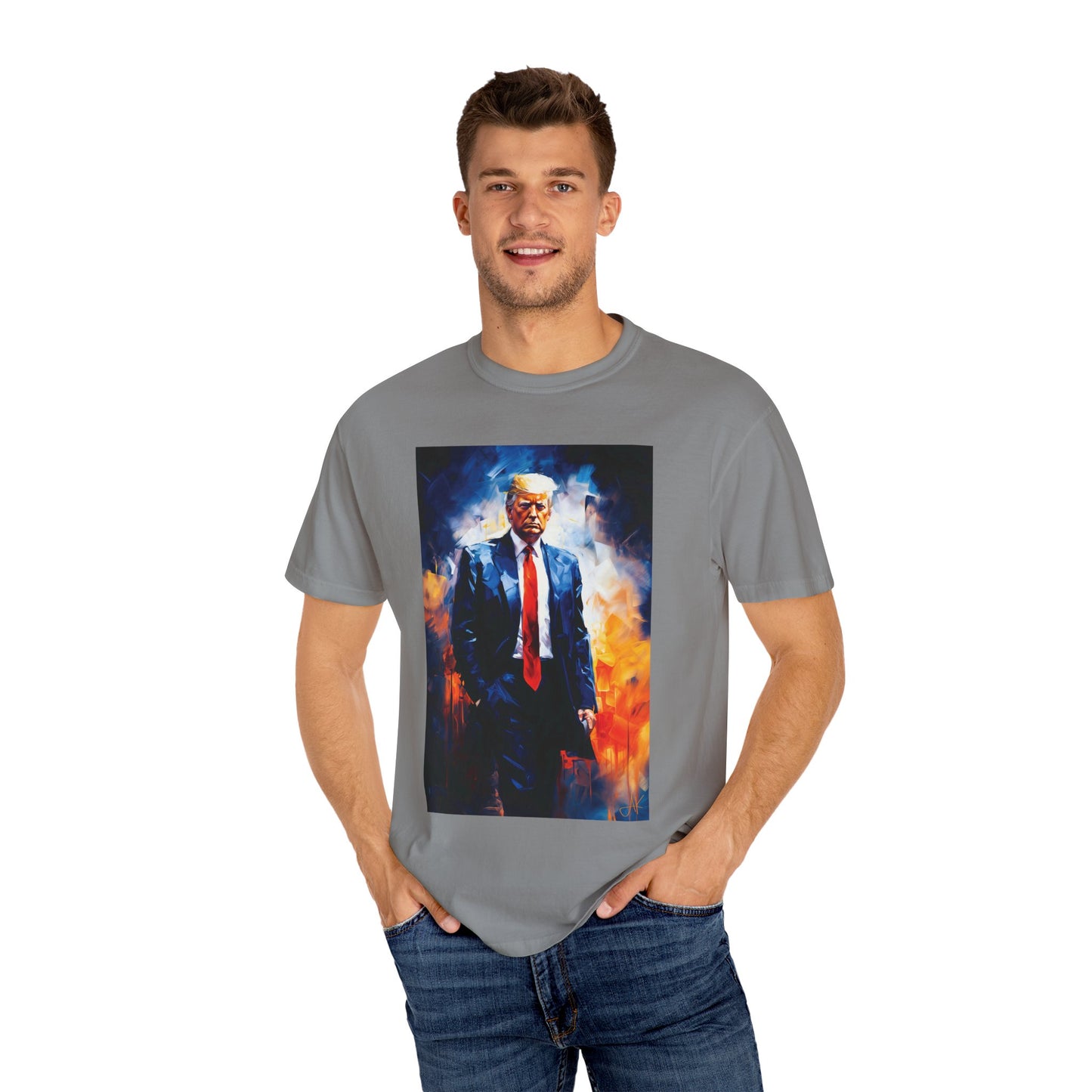 "Trump Portrait" #22, Unisex T-shirt (Light Colors)