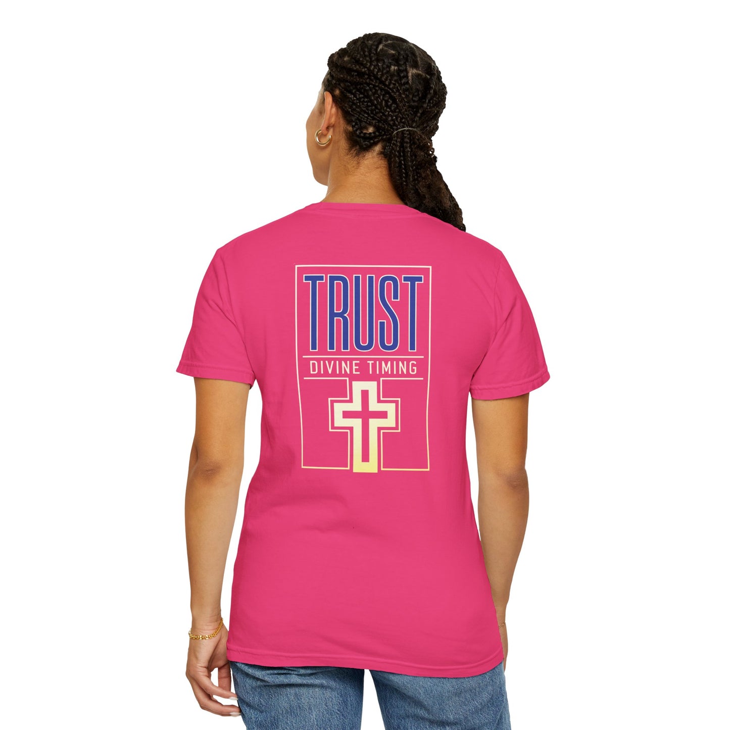 "Trust Divine Timing" #01, Unisex T-shirt