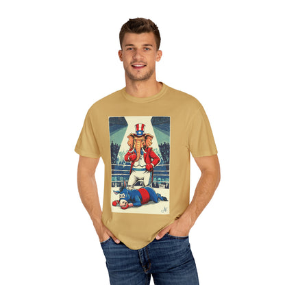 "Brutal Woke Knockout 2024", Unisex T-shirt (Light Colors)