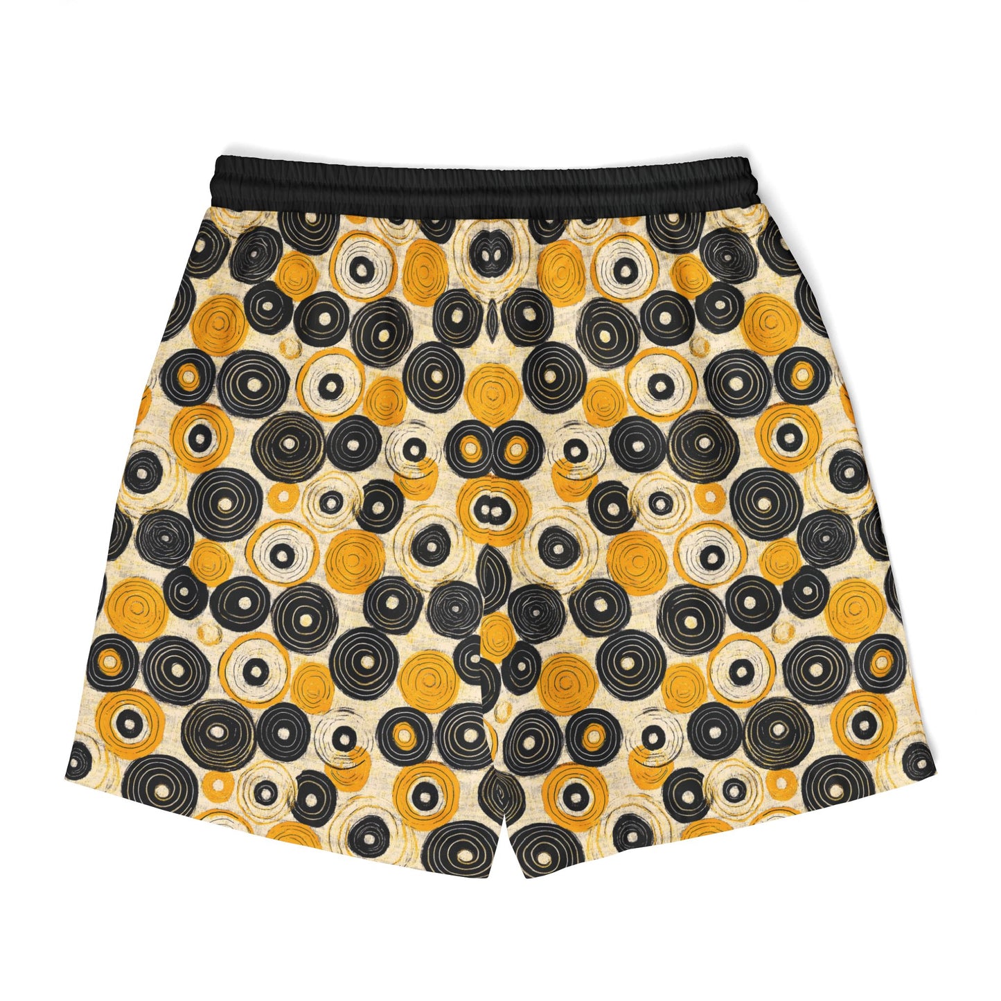 "Old 45's", Swim Shorts (70's Black Waistband)