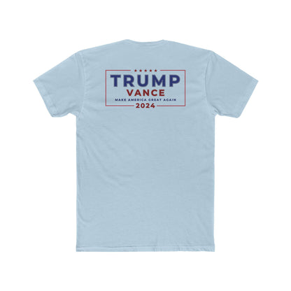 "TRUMP VANCE 2024", Unisex Cotton Crew Tee - Collectible History