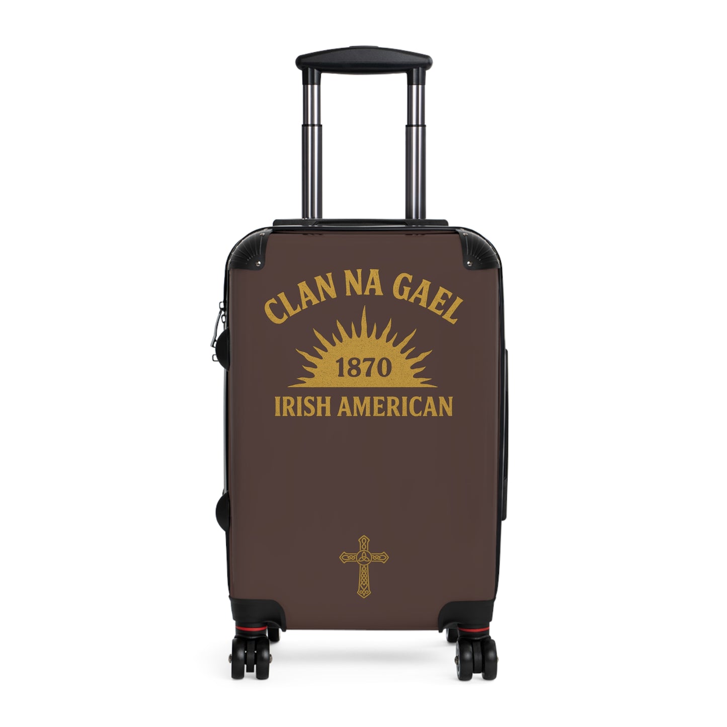 "Clan na Gael - Irish American", Suitcase (Wild Boar Brown)