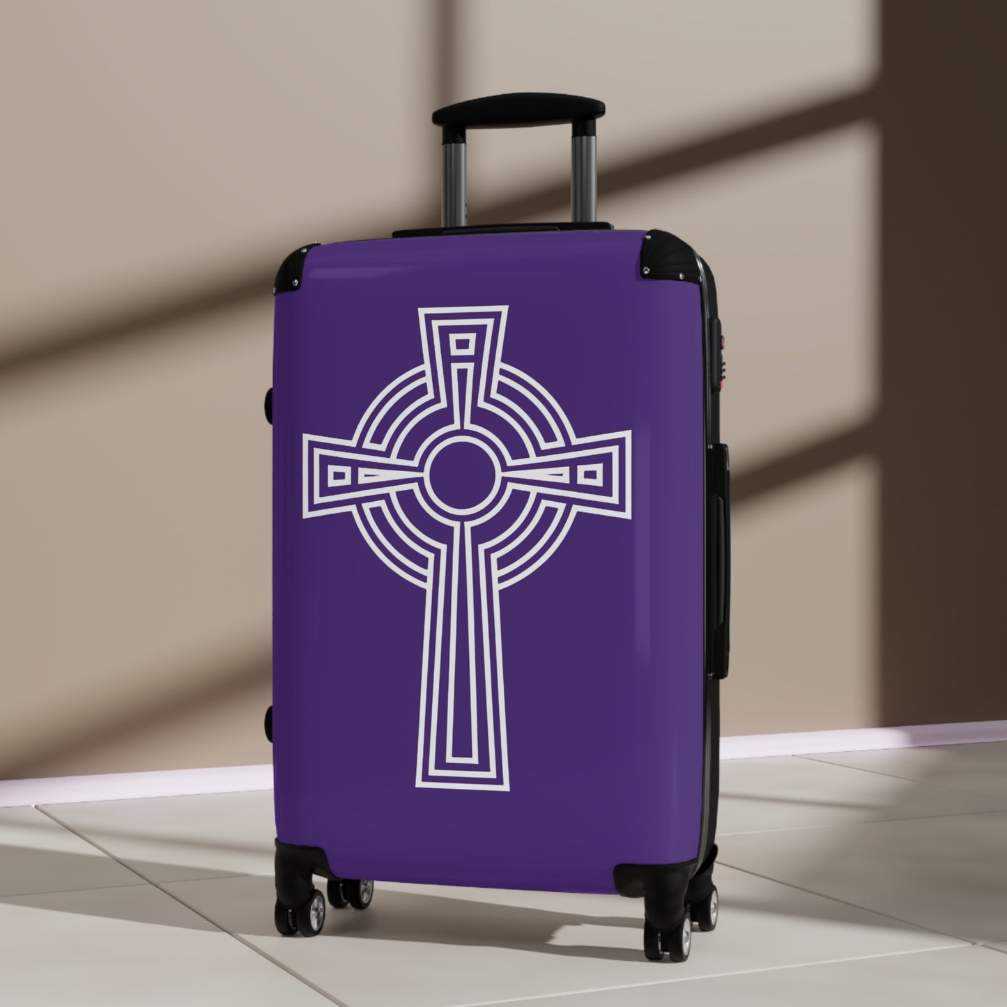 "A Simple High Cross", Suitcases (Purple)
