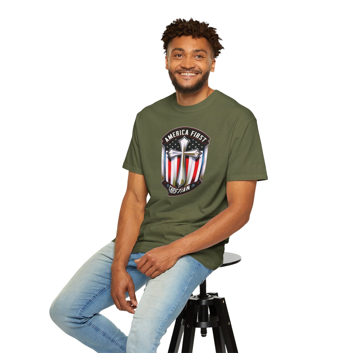 "America First - Christian" #01, Unisex T-shirt
