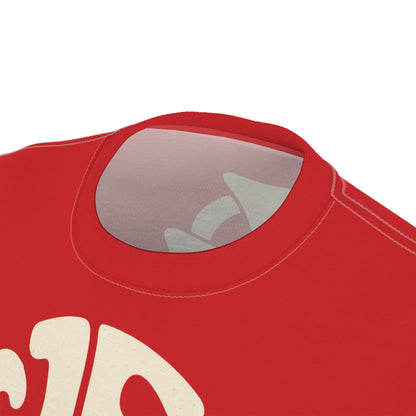 "Retro Jesus", Unisex T-shirt (Uist Red)