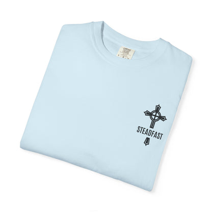 "Steadfast Cross in Black", Unisex T-shirt