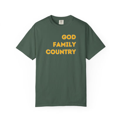 "God Family Country", Unisex T-shirt