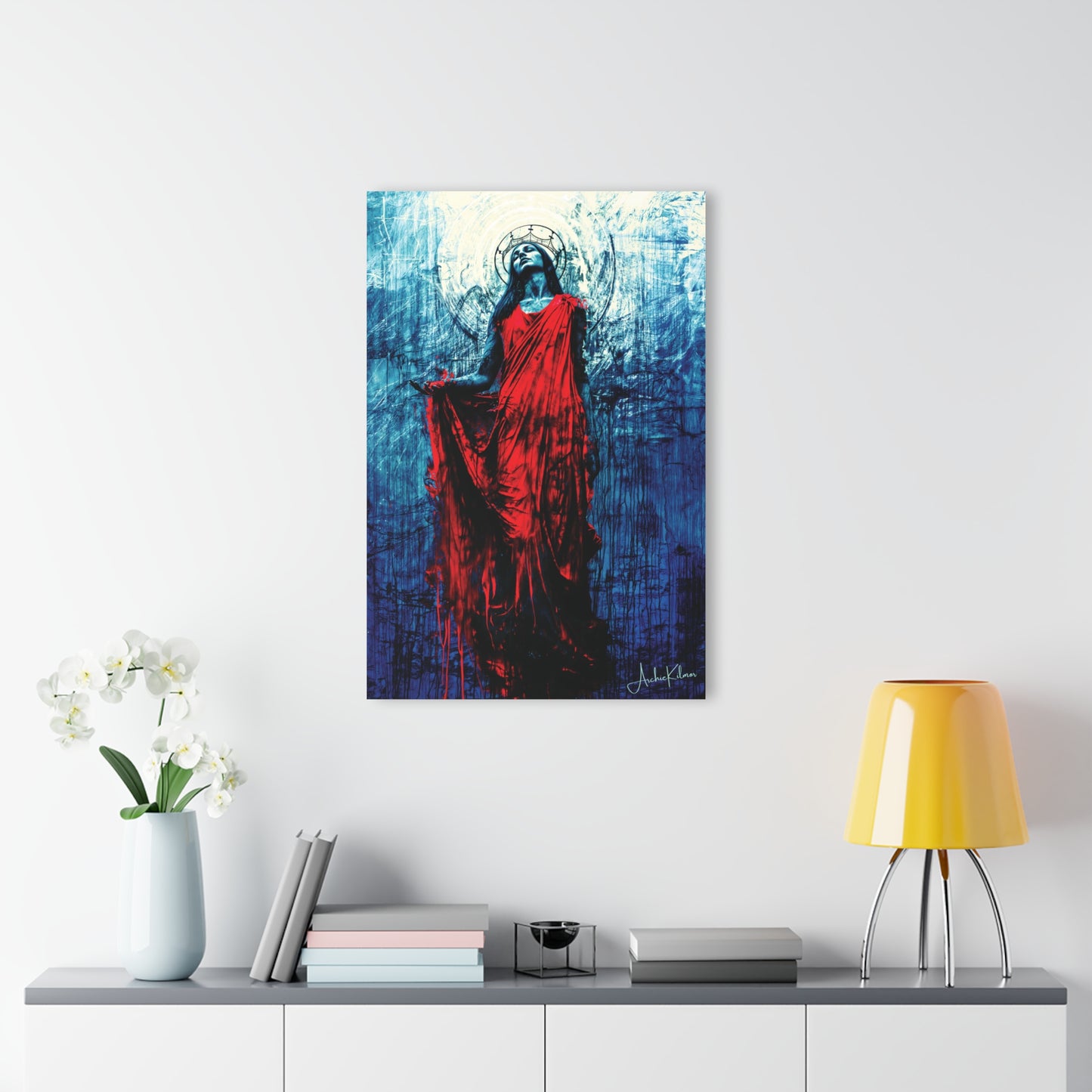 "Kilmor: Servant of Mary", Fine Art Acrylic Wall Prints (French Cleat Hanging)