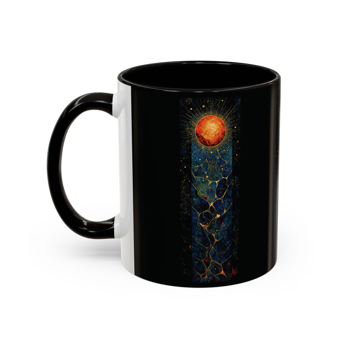 "The Living Light (John 8:12)", Colorful Mugs (11oz, 15oz)