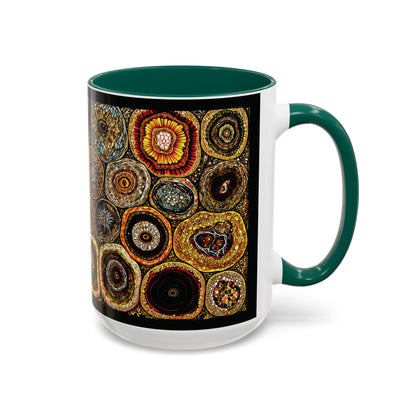 "Every Detail, His Design", Colorful Mugs (11oz, 15oz)