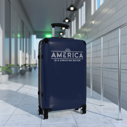 "America is a Christian Nation", Suitcases (Dark Blue)