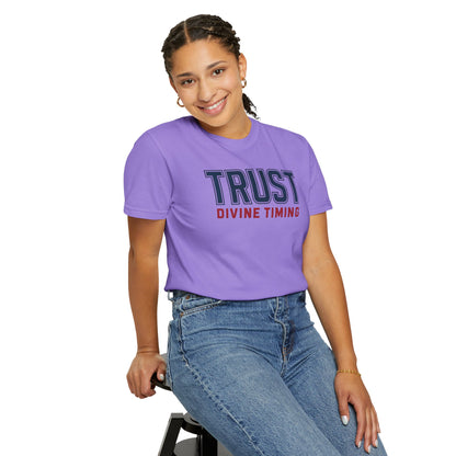 "Trust Divine Timing" #02, Unisex T-shirt