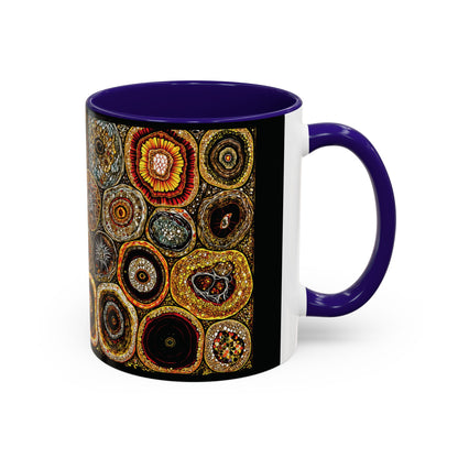 "Every Detail, His Design", Colorful Mugs (11oz, 15oz)