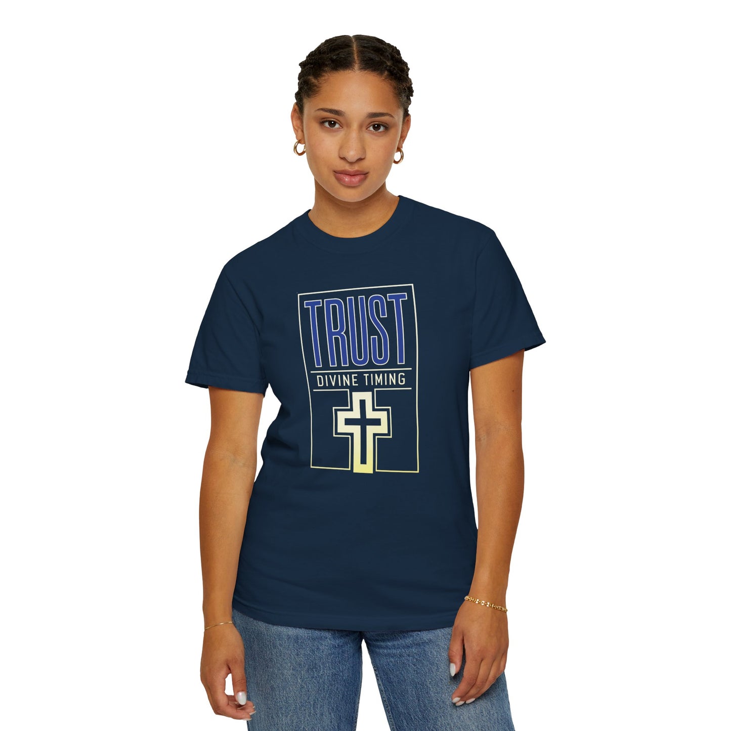 "Trust Divine Timing" #01, Unisex T-shirt