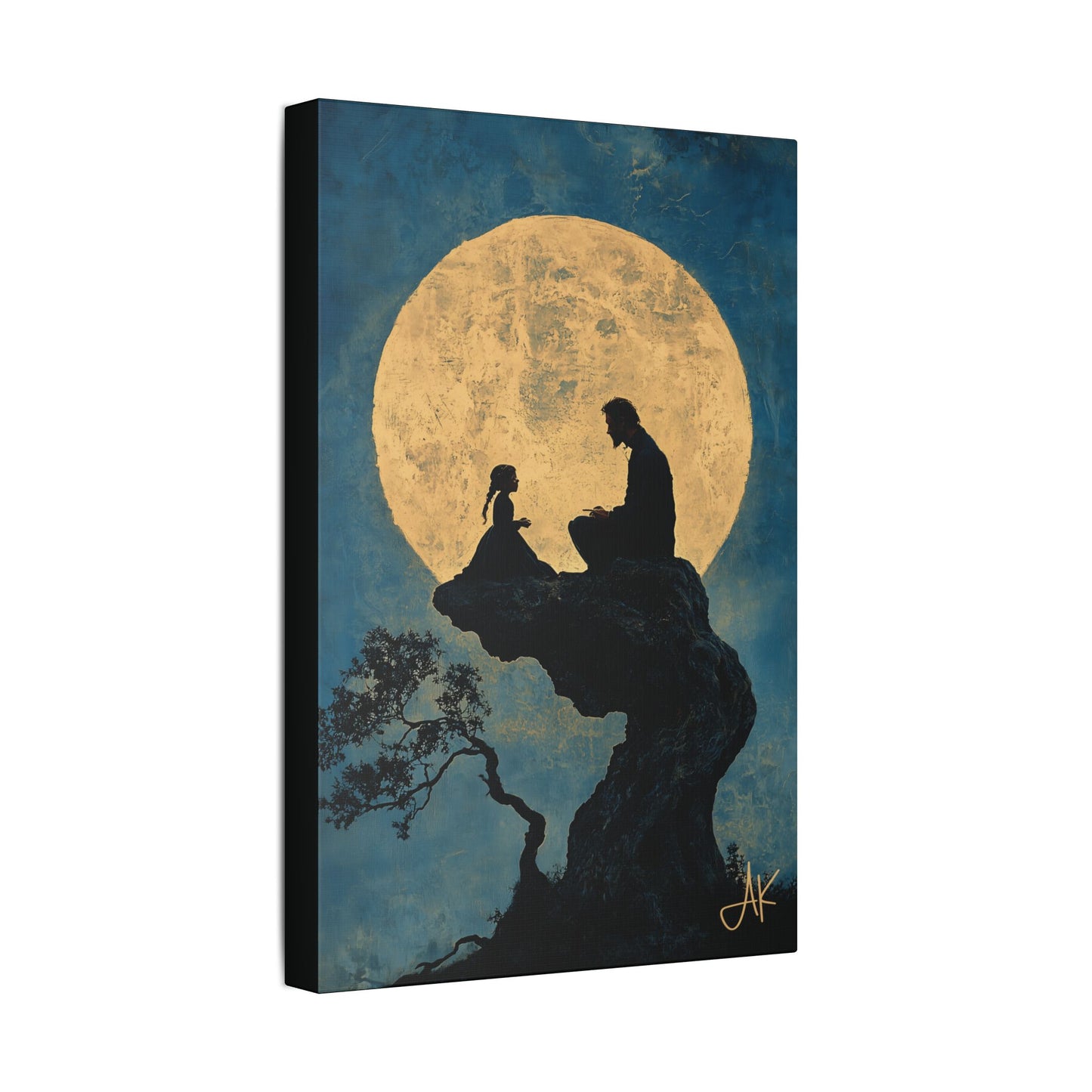 "Honest Answers", Classic Stretched Canvas Fine Art Print