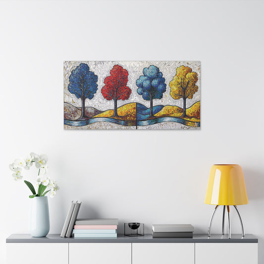 "Kedron Brook", Stretched Classic Canvas Fine Art Print