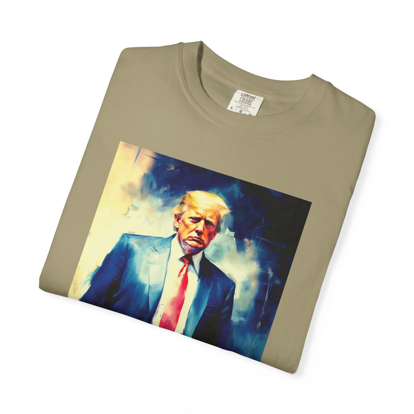 "Trump Portrait No. 6", Unisex T-shirt (Light Colors)