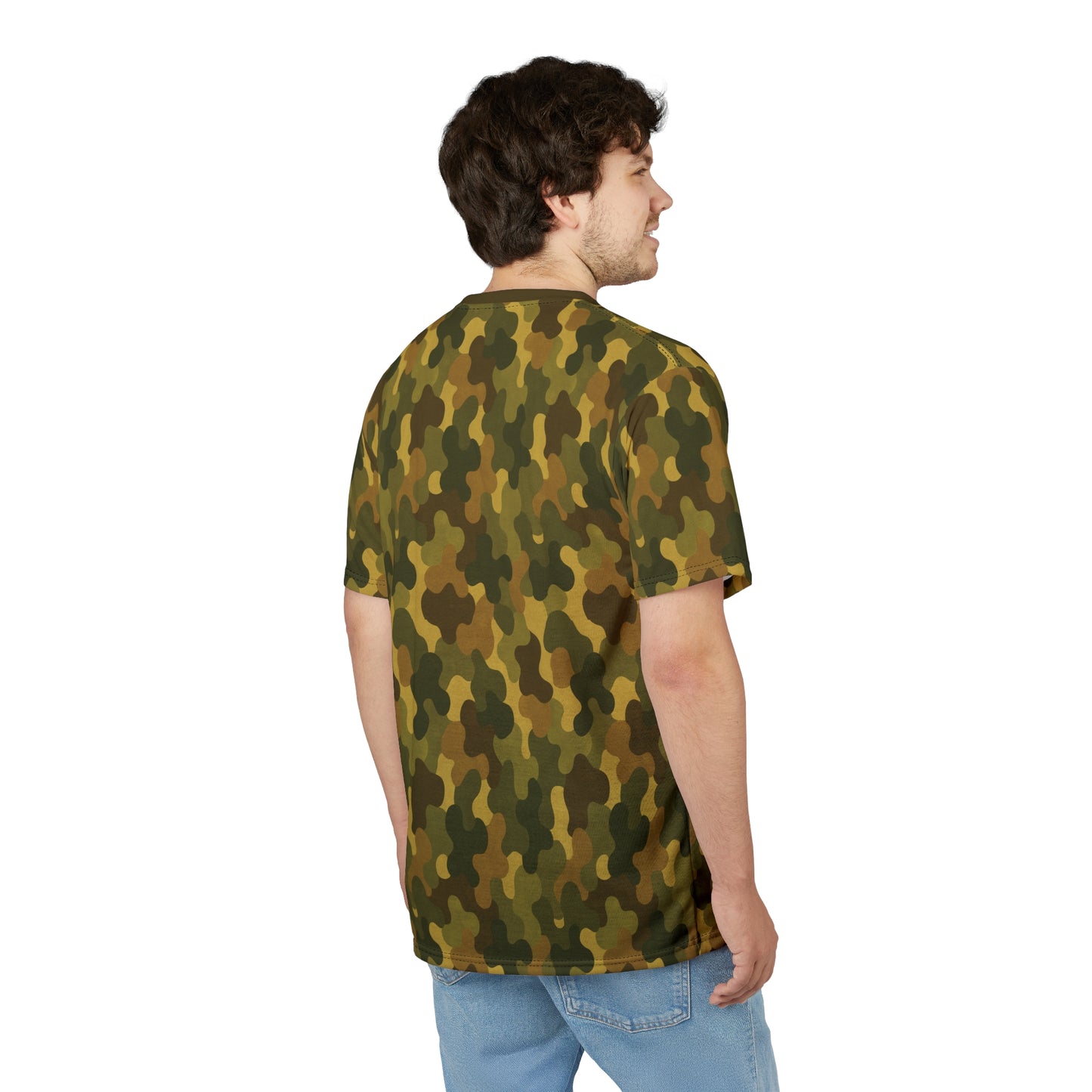 "SASR Day-Ops Camouflage", Unisex Tee (SASR Brown Collar)