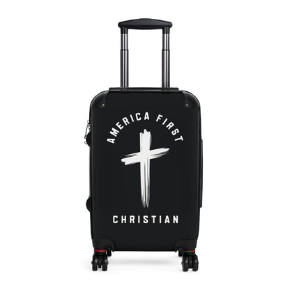"America First Christian" #05 Suitcases (Moonless Black)