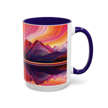 "For In Him All Things Were Created" Colossians 1:16 (NIV), Colorful Mugs (11oz & 15oz)