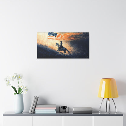 "Liberty under God", Stretched Classic Canvas Fine Art Print