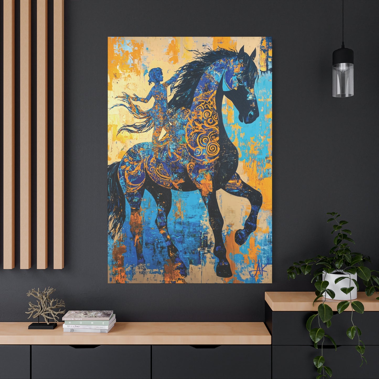 "Unbridled Freedom", Fine Art Matte Canvas, Stretched, 1.25"