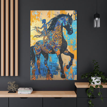 "Unbridled Freedom", Fine Art Matte Canvas, Stretched, 1.25"