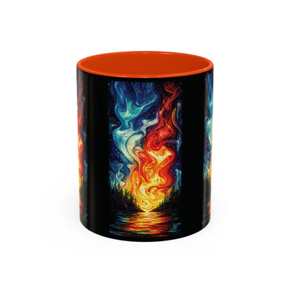 "Naomh Solus (Gaelic) - Sacred Light (English)", Colorful Mugs (11oz, 15oz)