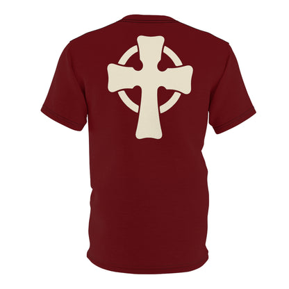 "Retro Jesus", Unisex T-shirt (Palladius Red)