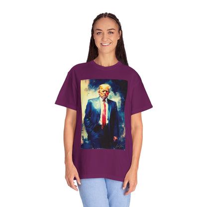 "Trump Portrait No. 6", Unisex T-shirt (Dark Colors)
